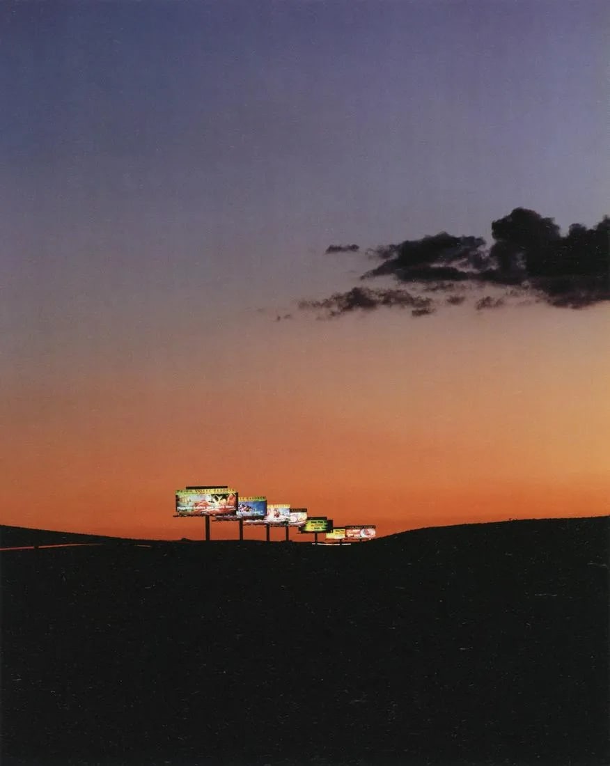 ALBERT WATSON "15 North, Off Exit 15, Las Vegas" Print: Albert Watson, the renowned Scottish photographer known for his work in fashion, portrait, and fine art photography, created a photograph titled "15 North, Off Exit 15, Las Vegas."This photograph is p