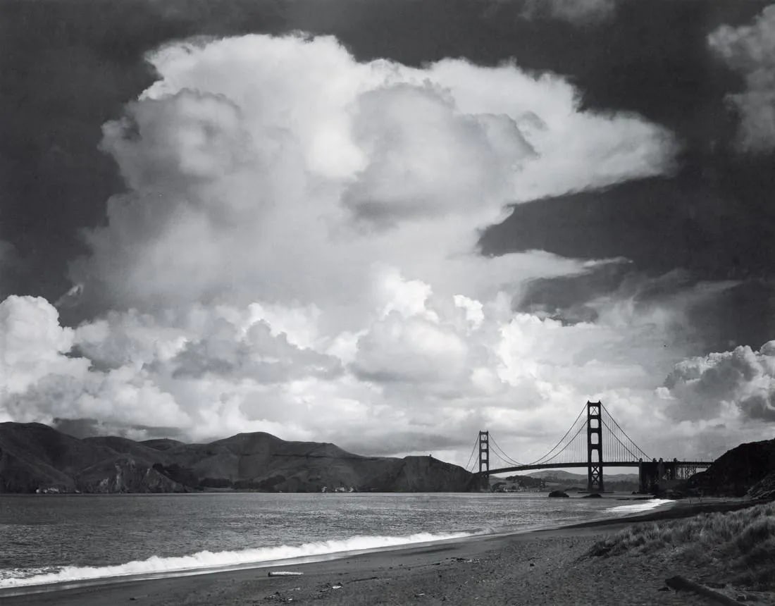 ANSEL ADAMS "Golden Gate and Bridge, San Francisco" Print (1 of 1)