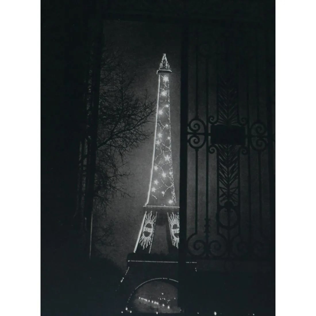 BRASSAI "Eiffel Tower at night" Print (1 of 1)