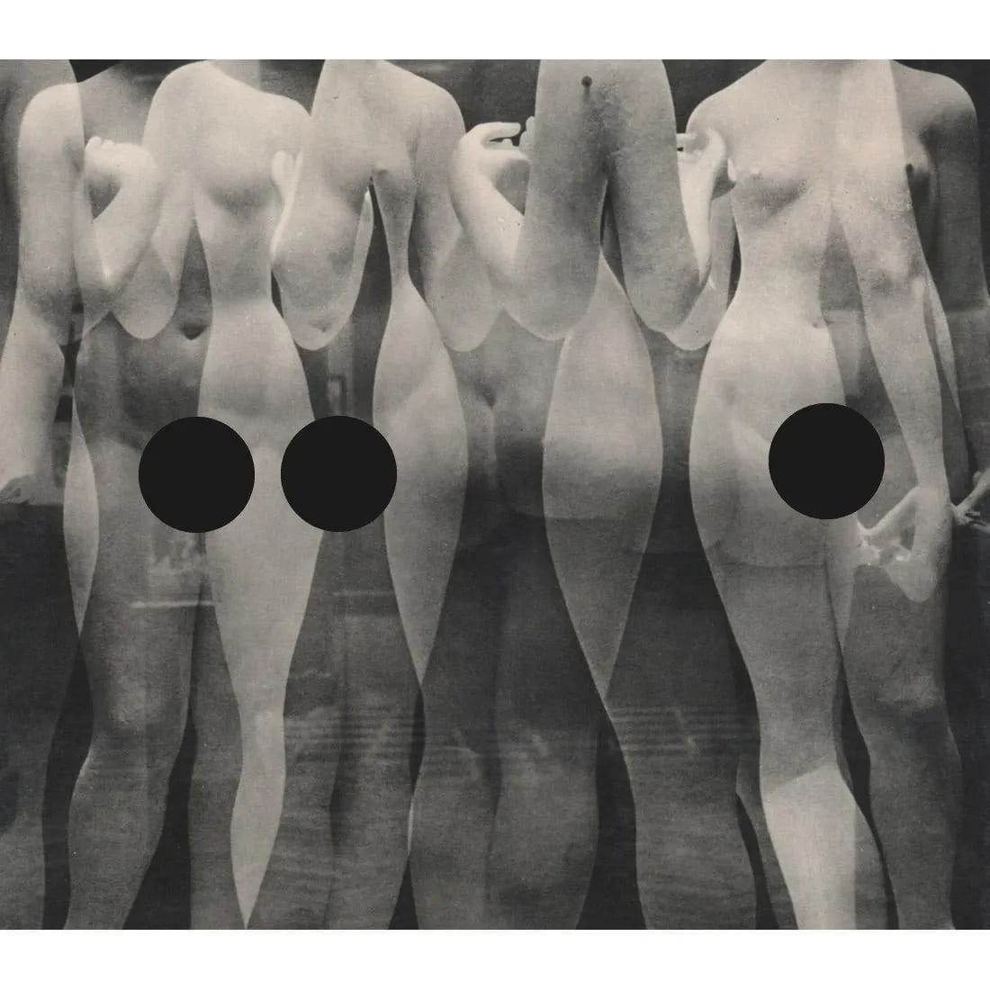 ERWIN BLUMENFELD "Maillol Sculptures"Print: Erwin Blumenfeld (1897-1969) was a German-born American photographer known for his innovative and influential work in the realms of fashion and advertising photography. He was a key figure in shaping