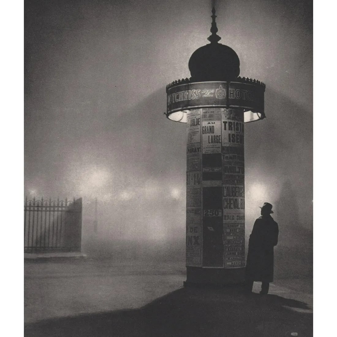 BRASSAI "A Morris Pillar, Paris" Print (1 of 1)