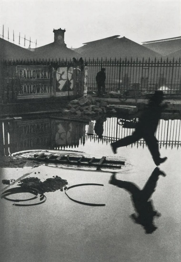 Henri Cartier-Bresson"Place de l'Europe, Paris, 1932" Print: Henri Cartier-Bresson was a renowned French photographer and one of the pioneers of modern photojournalism. "Place de l'Europe, Paris, 1932" refers to one of his iconic photographs taken in 1932 in Pa