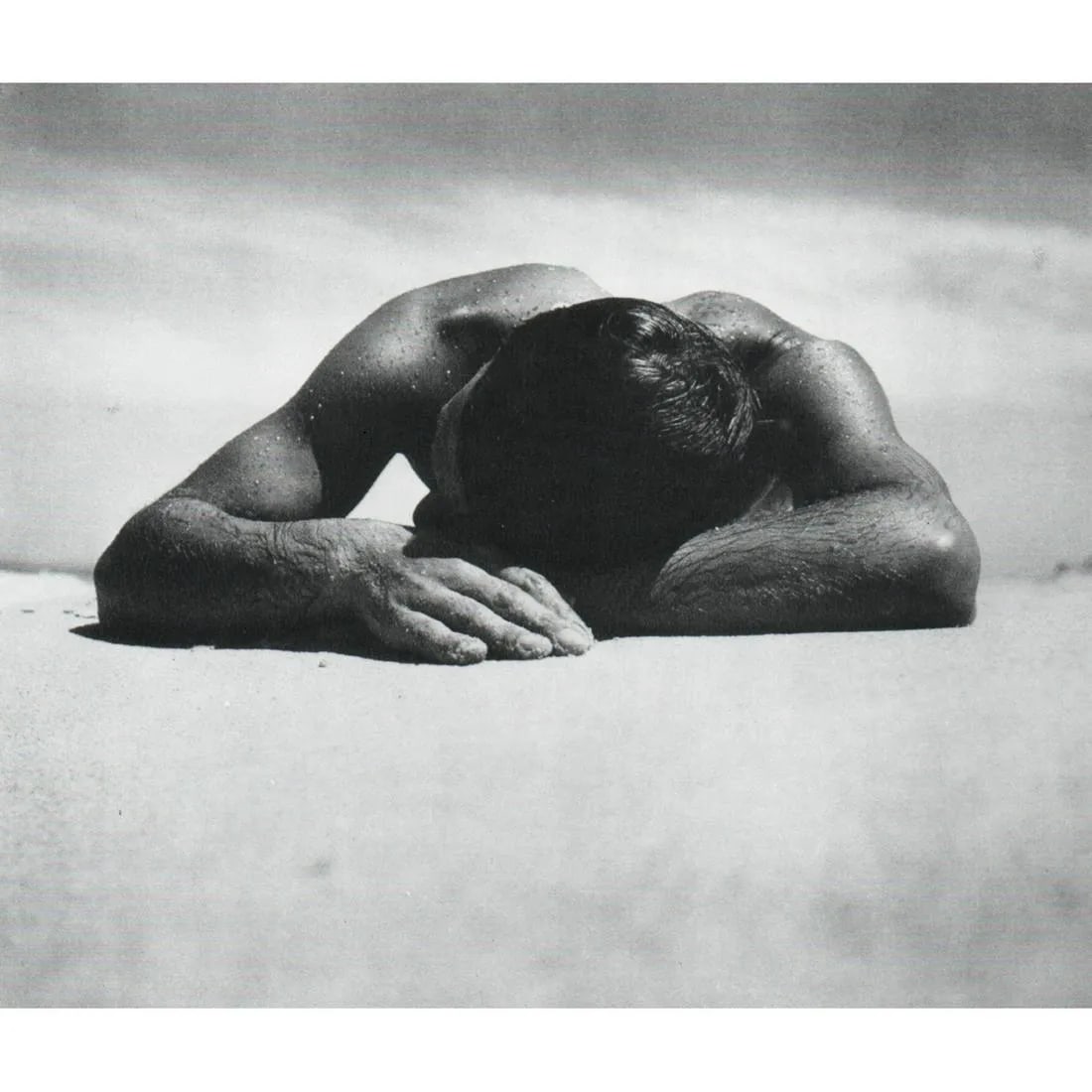 MAX DUPAIN "Sunbaker, 1937"Print: Max Dupain (1911-1992) was one of Australia's most renowned and influential photographers, known for his iconic images that captured the Australian landscape, architecture, and people. His work encomp