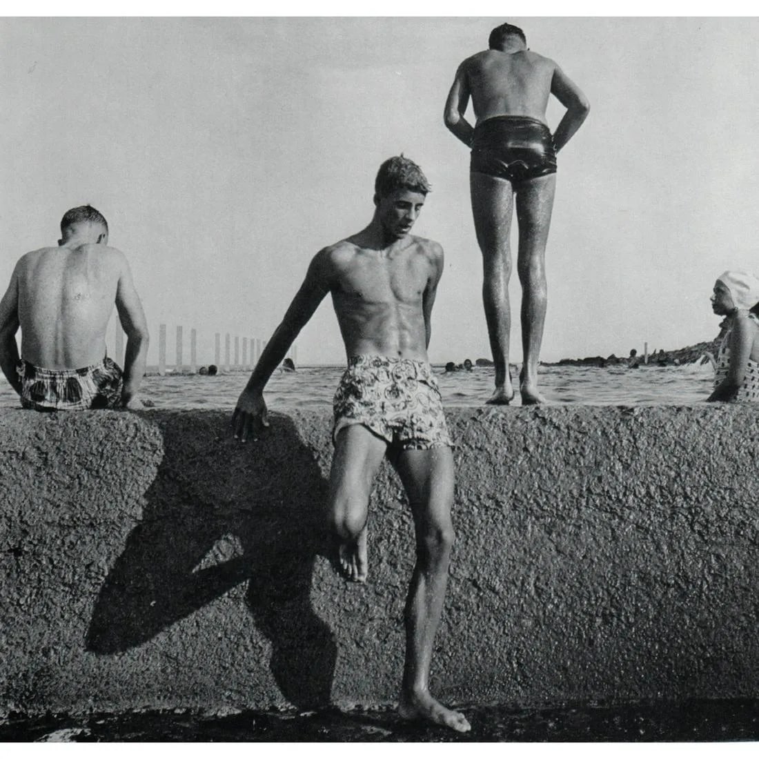 MAX DUPAIN "Newport, 1952"Prinrt: Max Dupain (1911-1992) was a prominent Australian photographer known for his contributions to modernist and documentary photography. He is regarded as one of Australia's most significant photographers