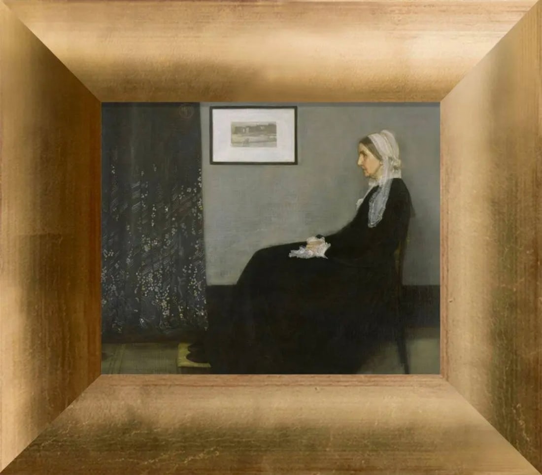 James Whistler "Mother, 1871" Painting (1 of 1)
