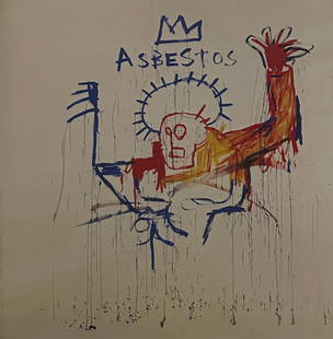 Jean-Michel Basquiat "Untitled" Print.: Jean-Michel Basquiat (1960-1988) was an American artist of Haitian and Puerto Rican descent. He emerged as a prominent figure in the New York art scene in the late 1970s and 1980s. Basquiat is best kn