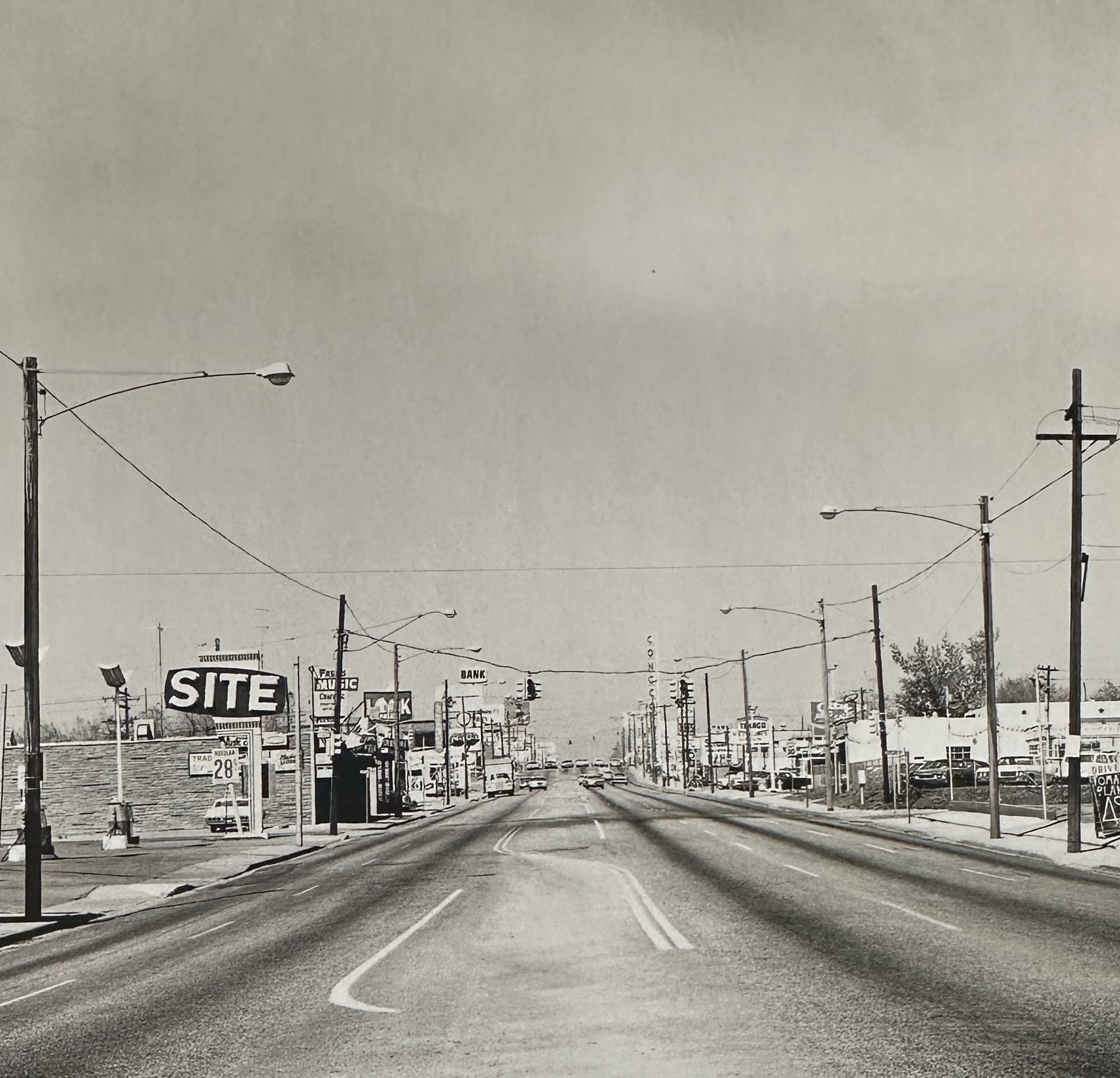 Robert Adams "Untitled" Print.: Robert Adams (1937-1997): Robert Adams was an American photographer who is known for his black-and-white photographs of the American West, particularly the landscapes of Colorado and Oregon. His work