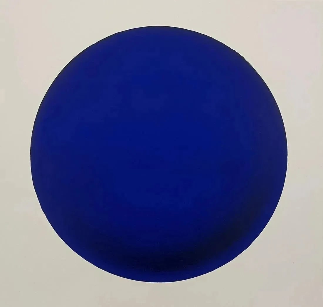 Yves Klein "Blue Circle" Serigraph (1 of 1)