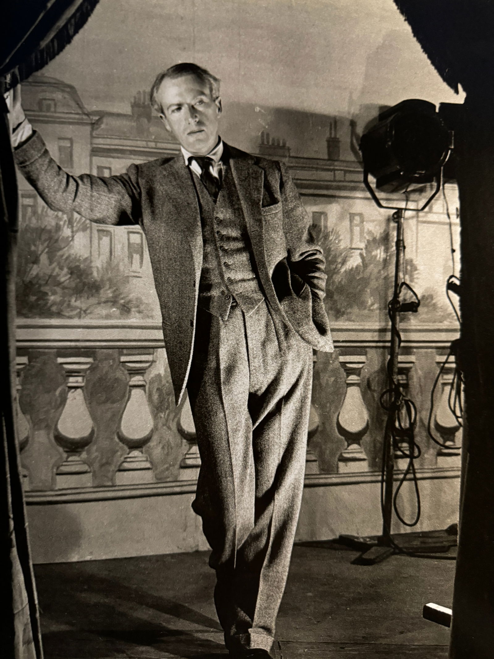 Bill Brandt "Cecil Beaton, 1945" Print: Cecil Beaton (January 14, 1904 – January 18, 1980) was a highly influential English photographer, costume designer, and set designer. He was known for his work in various creative fields, including