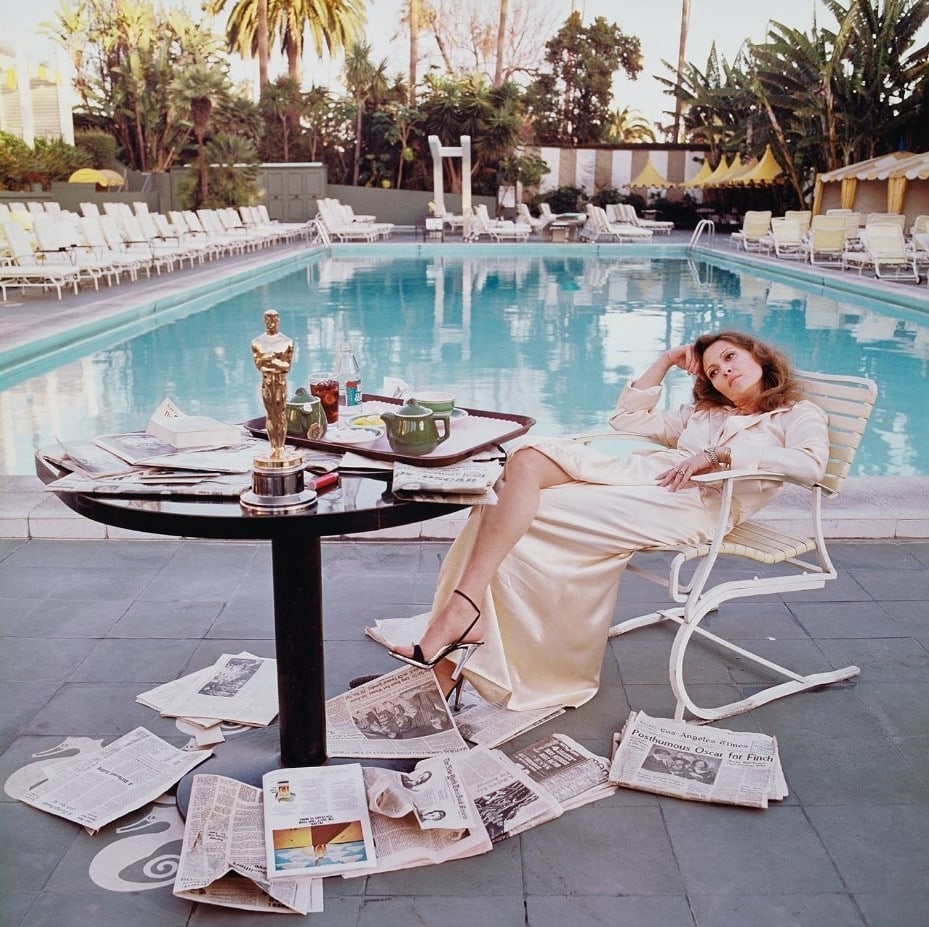 Terry O'Neill - Faye Dunaway, Hollywood (1 of 1)