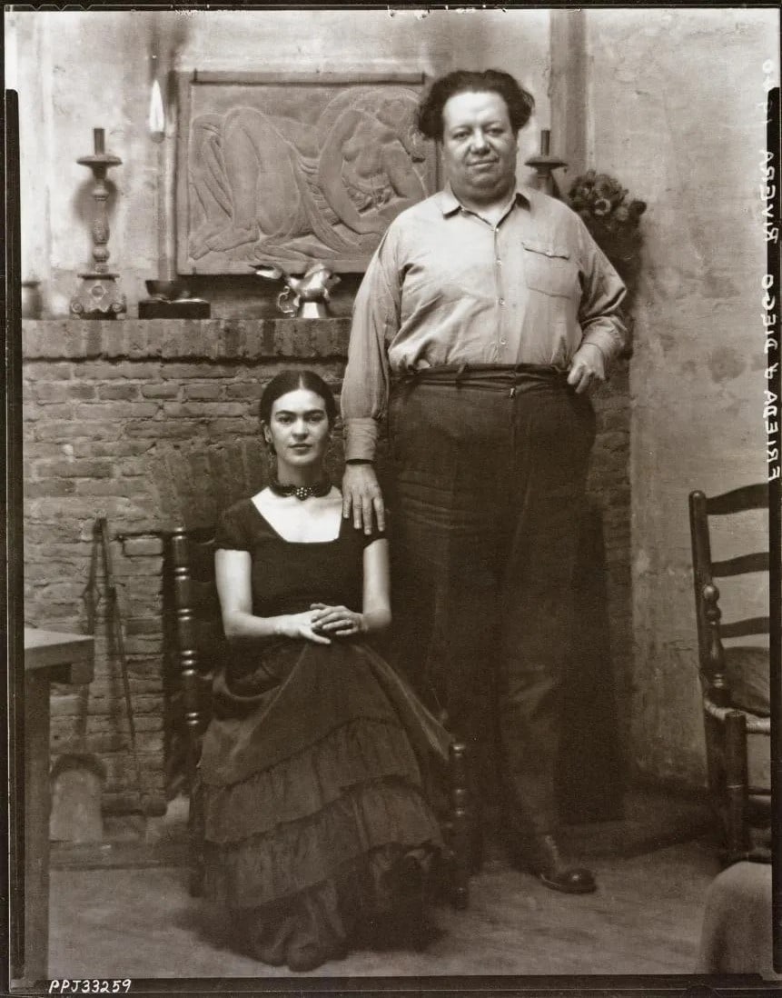 Peter Juley - Frida Kahlo Diego Rivera, 1931 Print (1 of 1)