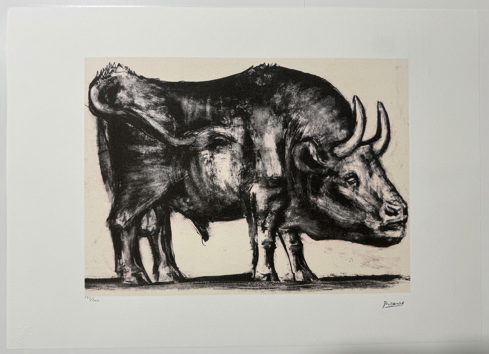 Pablo Picasso Signed, Numbered Lithograph (1 of 9)