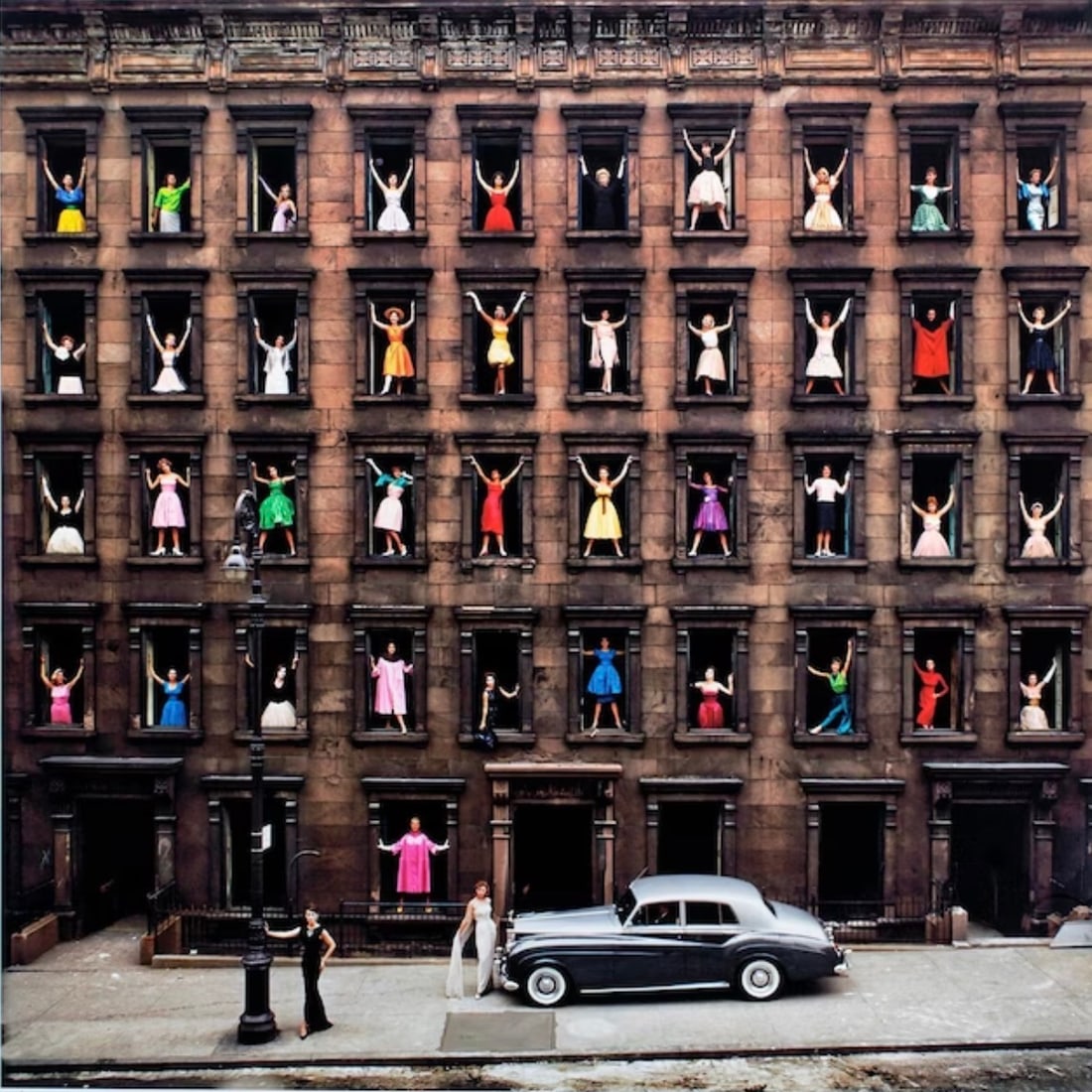 Ormond Gigli "Models in Windows, 1960" Offset Lithograph (1 of 3)
