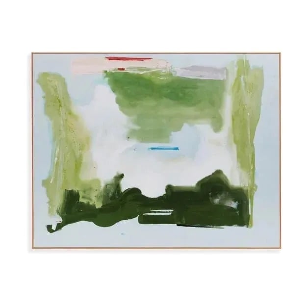Helen Frankenthaler "Lush Spring, 1975" Art Block Print (1 of 1)