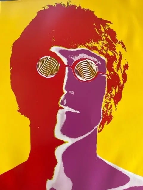Richard Avedon "John Lennon" Print. (1 of 4)