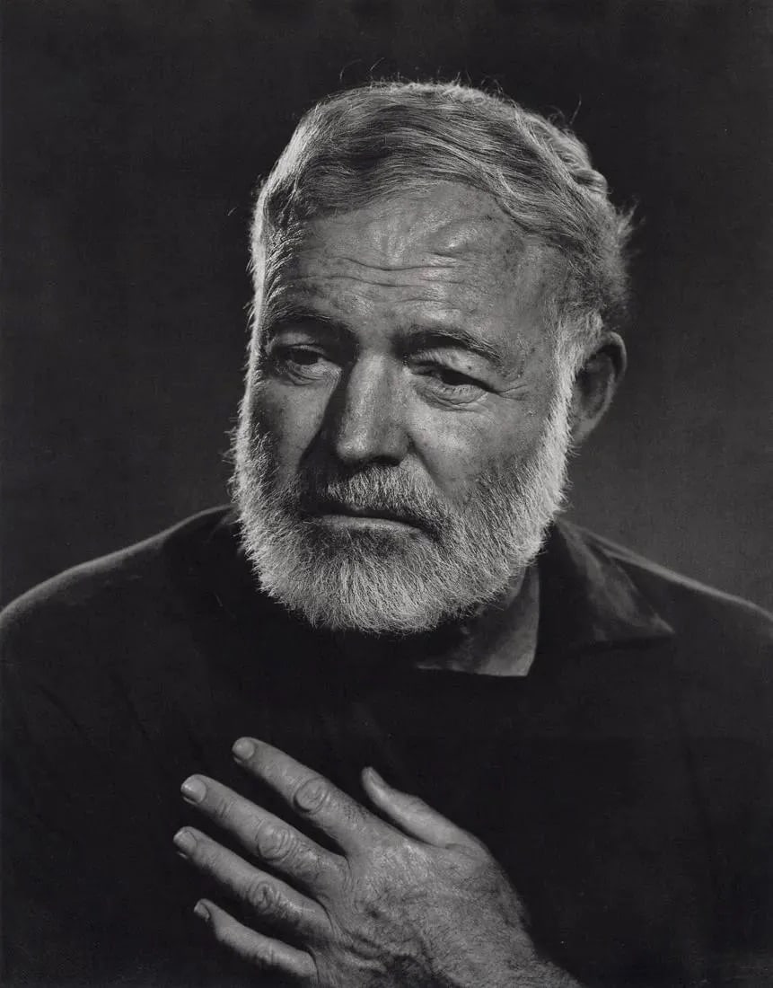 YOUSUF KARSH "Ernest Hemingway, 1957" Print (1 of 1)