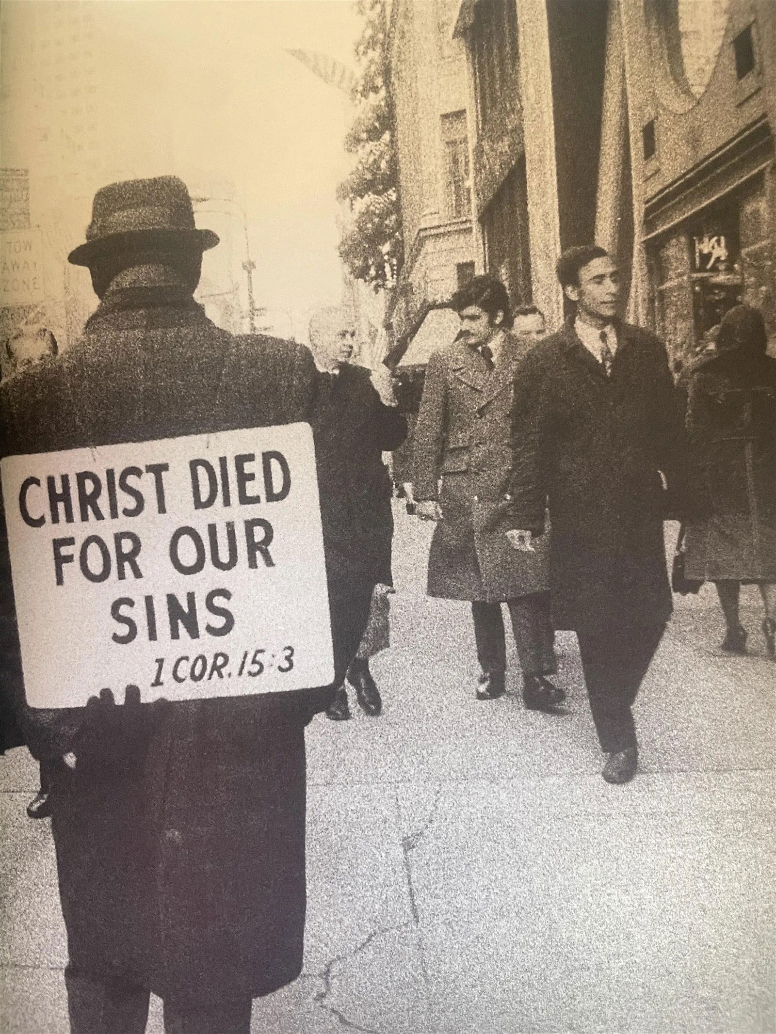 Daido Moriyama "Christ Died for our Sins, New York" Print (1 of 4)