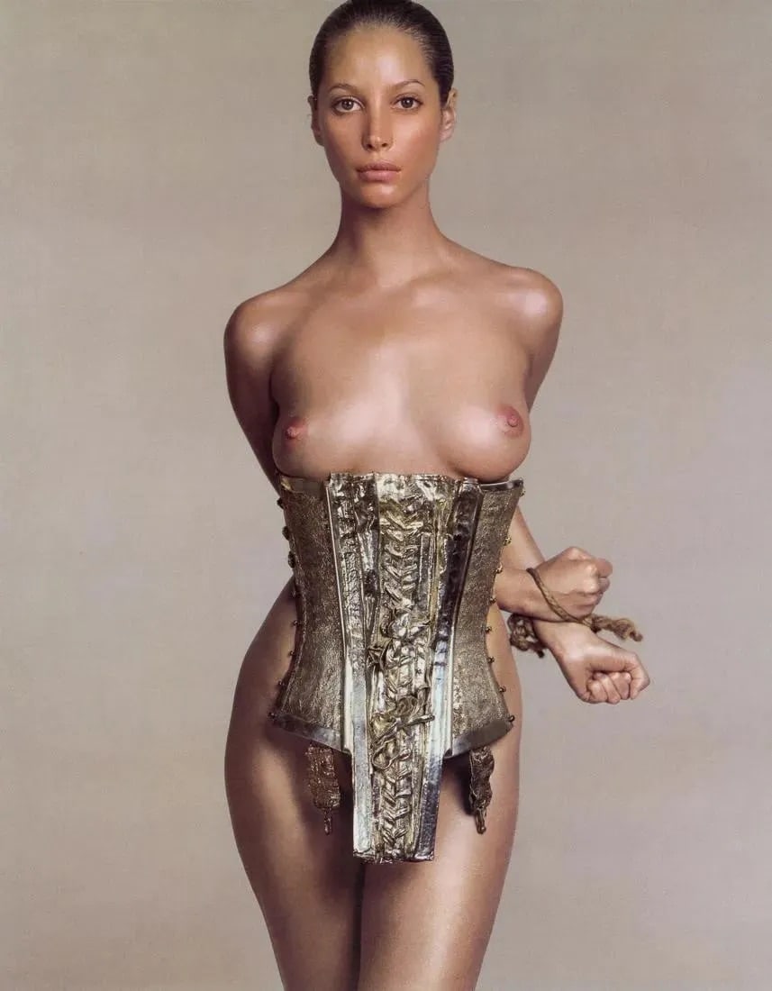 RICHARD AVEDON "Christy Turlington as Autumn, 1995" Print (1 of 1)