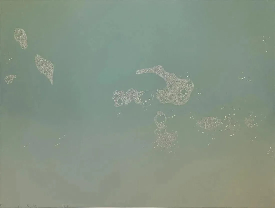 Ed Ruscha "Suds, 1971" Offset Lithograph, Plate Signed and Numbered (1 of 5)