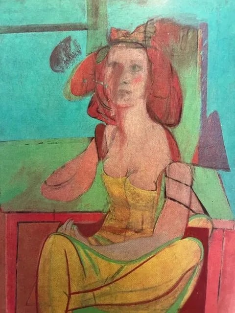 Willem de Kooning "Seated Woman" Print (1 of 2)