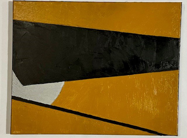 Charles Shaw Original Paint on Canvas. (1 of 3)