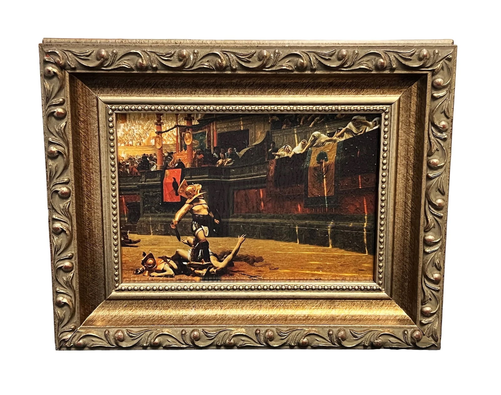 Jean Leon Gerome "Pollice Verso" Print: Jean-Léon Gérôme (1824–1904) was a French academic painter and sculptor, known for his historical and classical scenes. He was born in Vesoul, France, and studied at the École des Beaux-Arts in