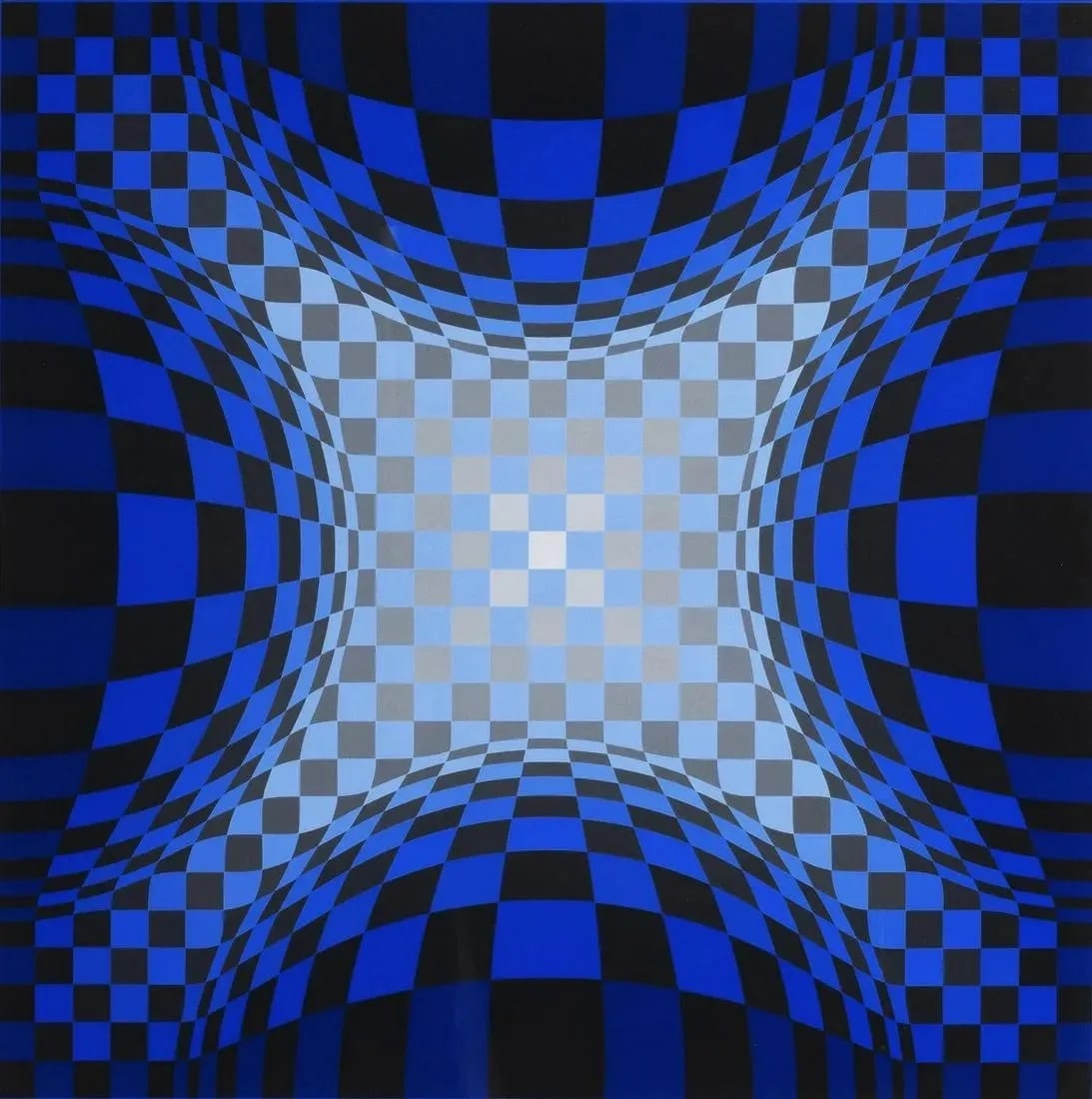 Victor Vasarely "Untitled" Offset Lithograph (1 of 1)