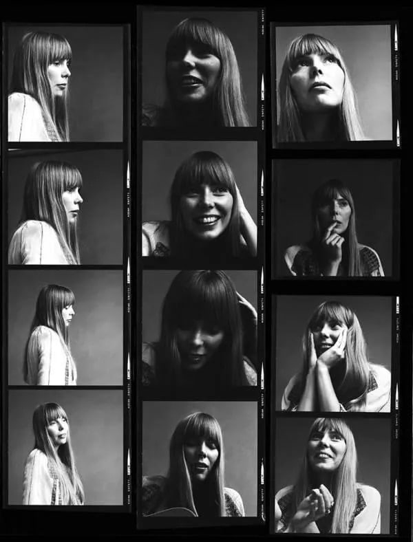 Joni Mitchell Contact Sheet (1 of 1)