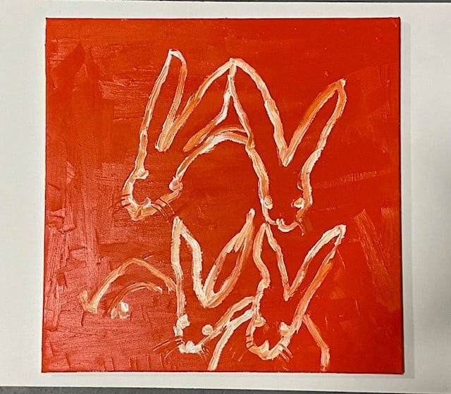 Hunt Slonem Painting (1 of 7)