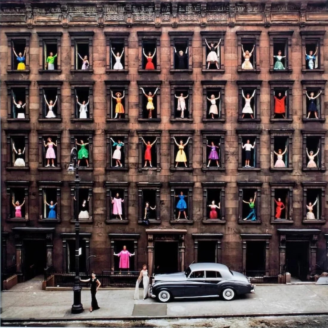Ormond Gigli "Models in Windows, 1960" Offset Lithograph (1 of 3)