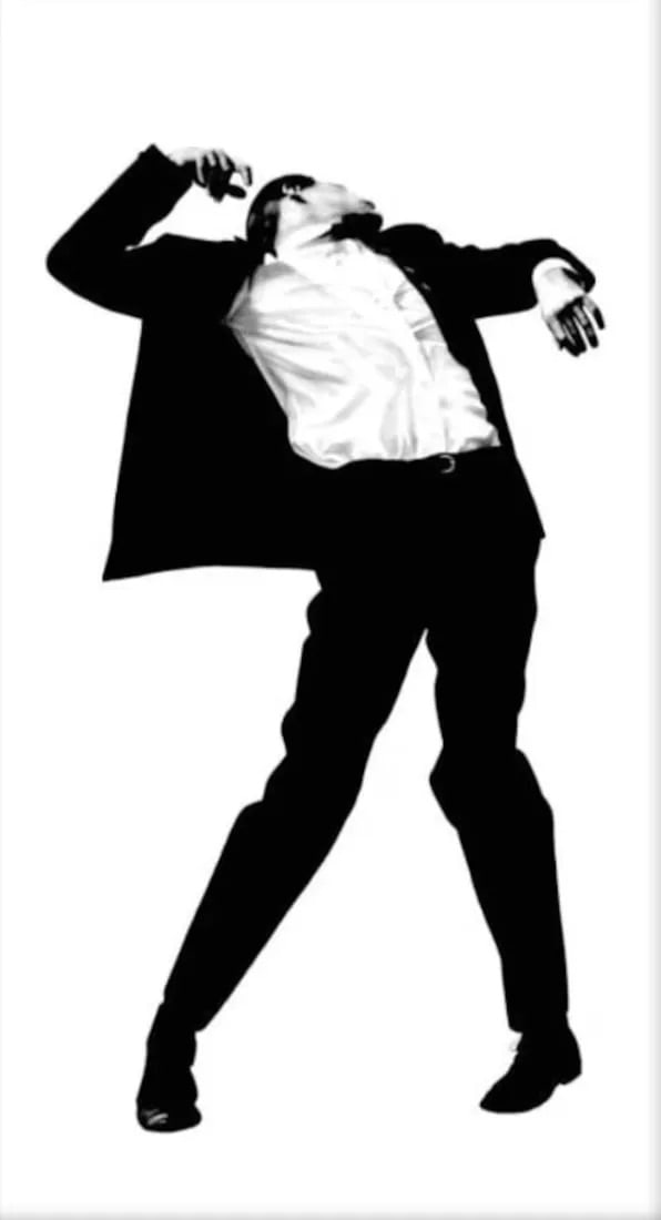 Robert Longo "Untitled" Offset Lithograph: Robert Longo, a prominent American artist known for his large-scale drawings, sculptures, and multimedia works, has made significant contributions to contemporary art with his powerful and thought-pro