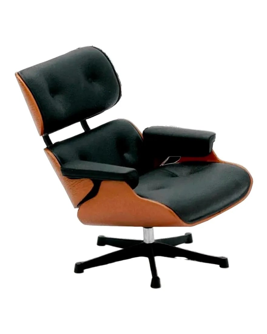 Eames Lounge Chair Desk Display Scale Model (1 of 2)