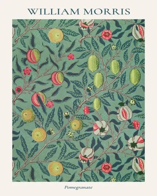 William Morris "Pomegranate" Print (1 of 1)