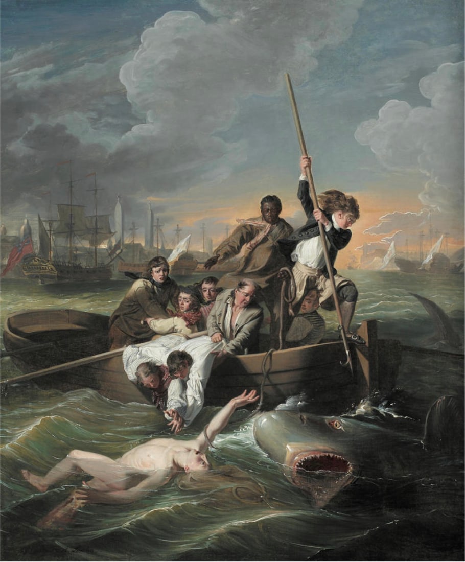 John Singleton Copley "Watson and the Shark, 1782" Offset Lithograph (1 of 5)