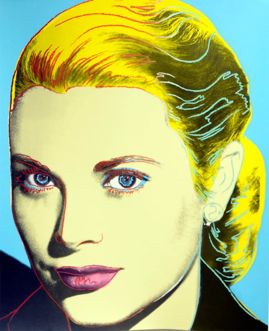 Andy Warhol "Grace Kelly, 1984" Silkscreen (1 of 1)