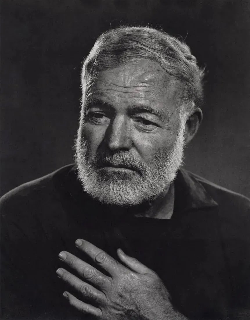 YOUSUF KARSH "Ernest Hemingway, 1957" Print (1 of 1)