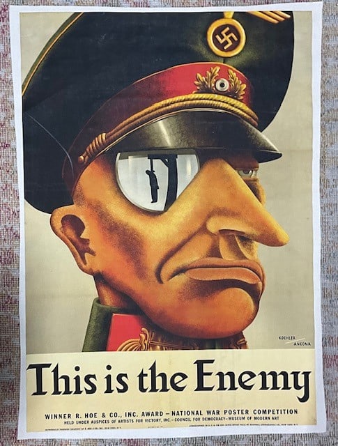 This is the Enemy Poster (1 of 4)