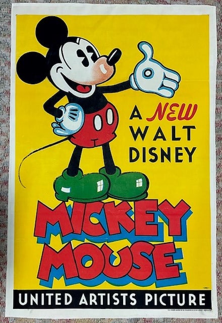 WALT DISNEY Mickey Mouse Poster (1 of 7)