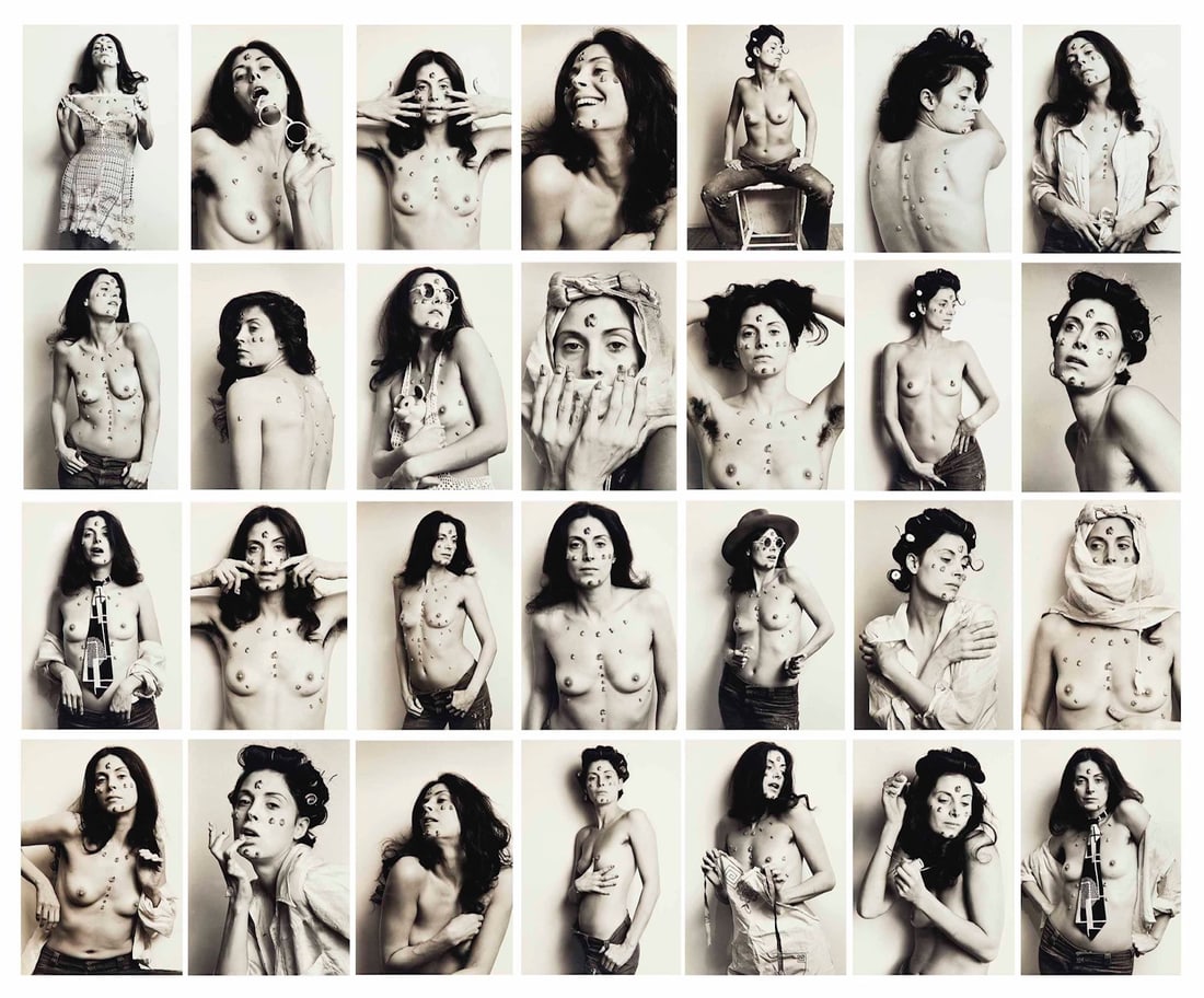 Hannah Wilke (1940-1993) S.O.S. Starification Object Series: Hannah Wilke (1940-1993) S.O.S. Starification Object Series Photo primt Measures 38.0 X 46.0