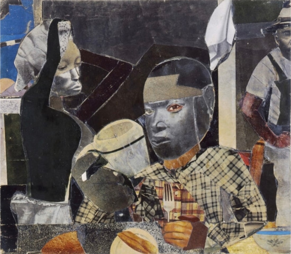 Romare Bearden "Early Morning, 1964" Offset Lithograph (1 of 5)