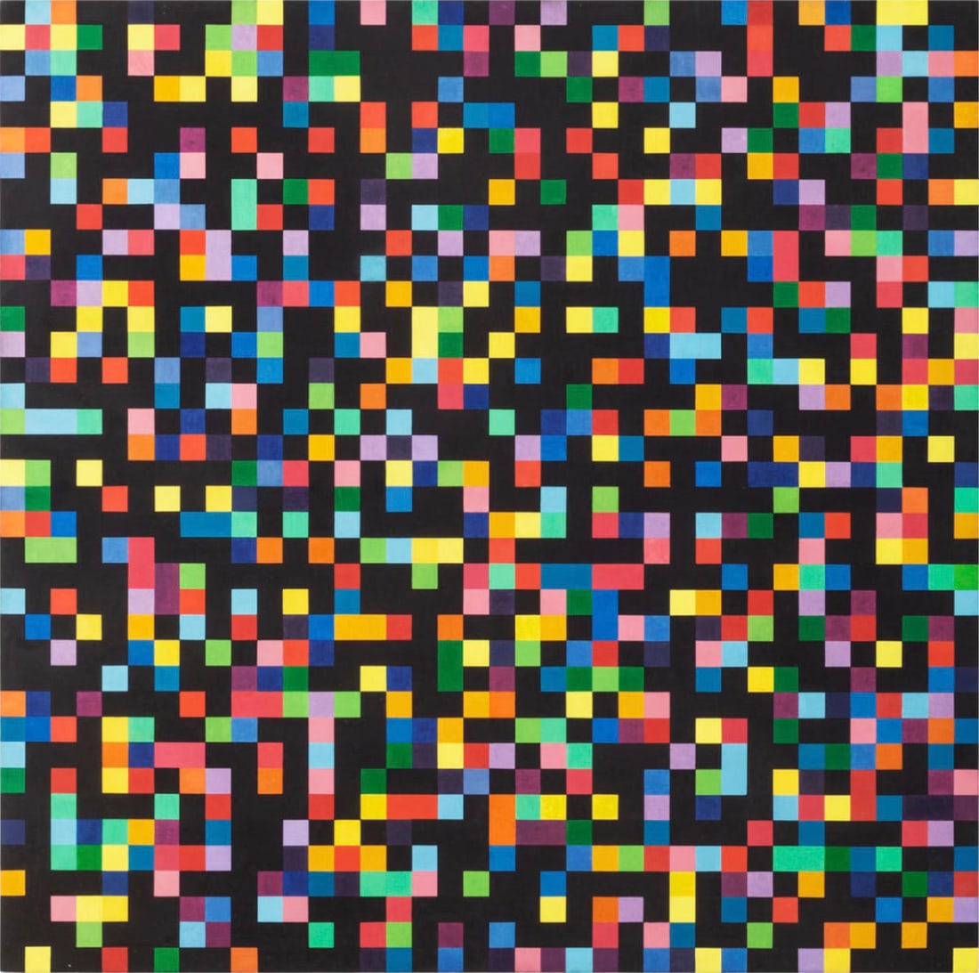 Ellsworth Kelly "Spectrum Colors Arranged by Chance, 1953" Offset Lithograph (1 of 5)