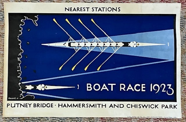 Charles Paine Boat race Poster (1 of 6)