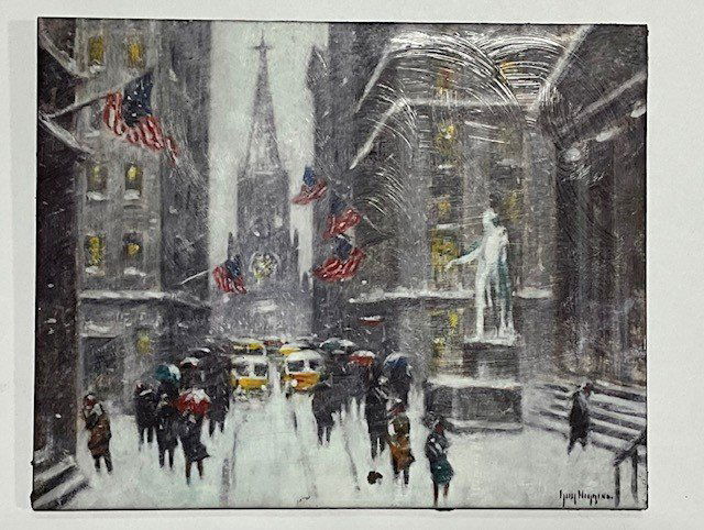 Guy Carleton Wiggins NYC Artwork Ceramic Tile (1 of 7)