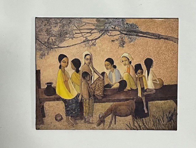 Cheong Soo Pieng Artwork Ceramic Tile (1 of 9)