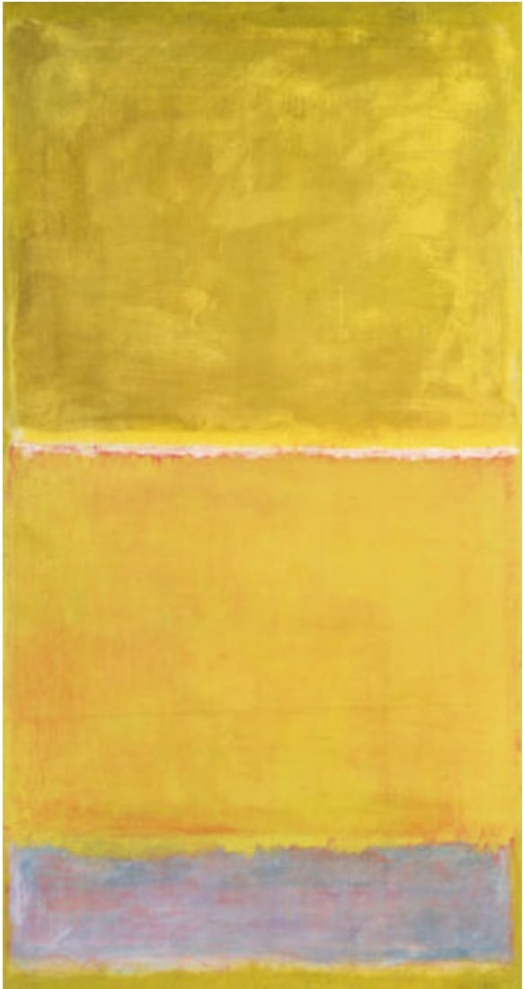 Mark Rothko "Yellow" Offset Lithograph (1 of 5)