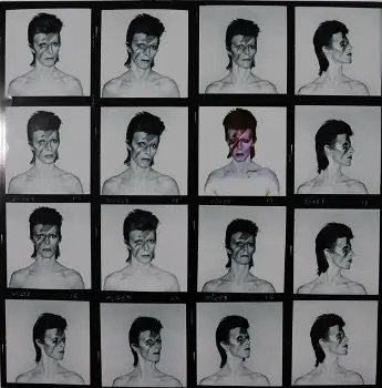 David Bowie Large Photo print ( Contact Sheet) (1 of 1)