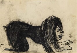 Paula Rego "Dog Woman, 1952" Offset Lithograph (1 of 1)