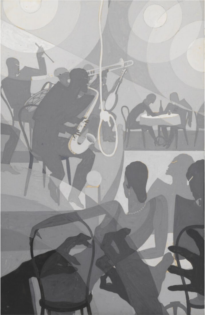 Aaron Douglas "Charleston, 1928" Offset Lithograph (1 of 5)