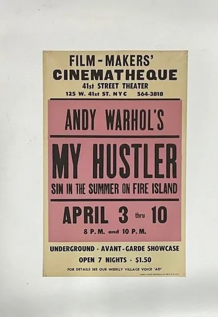 Andy Warhol "My Hustler" Poster (1 of 6)