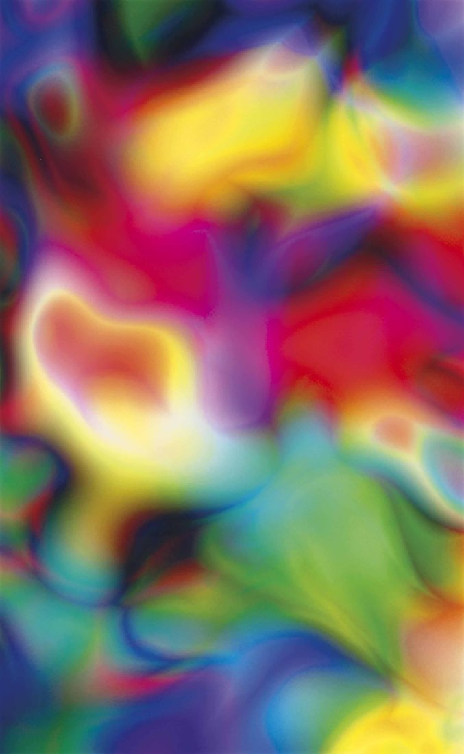 THOMAS RUFF (B. 1958) Substract 23 III: Glossy offset print Measures 44.00 X 27.00 Inches